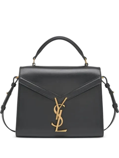 Saint Laurent Cassandra leather shoulder bag Black 6239300SX0W