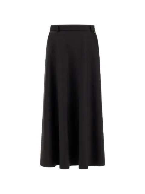 Herno button-detail flared midi skirt Black GN000096D12640