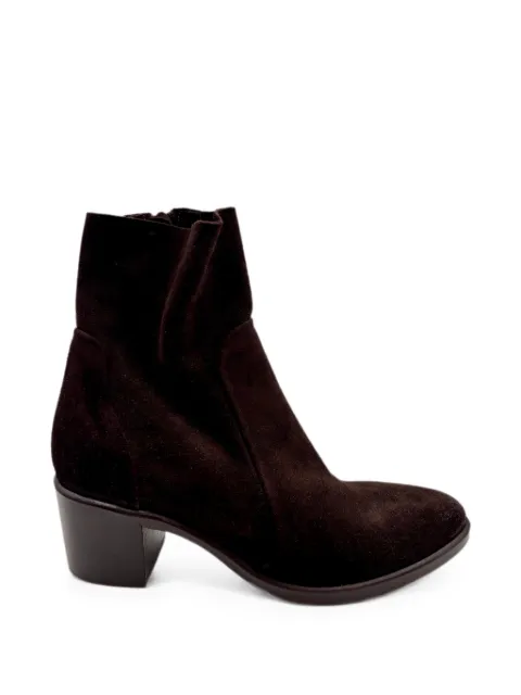 strategia shoes suede ankle boots Brown E4560