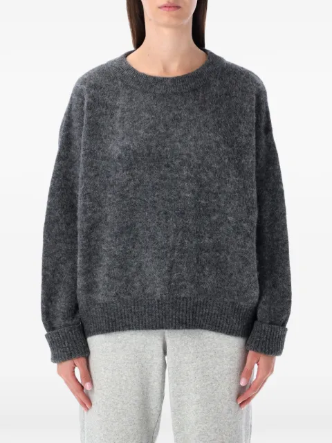 American Vintage brushed-knit sweater Grey VITO18E