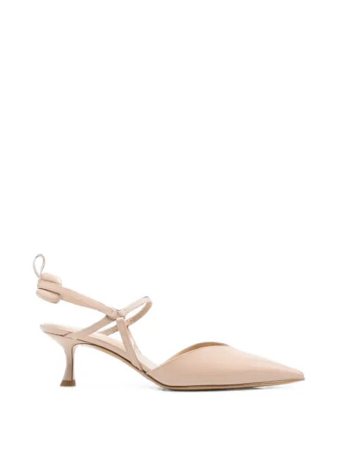 FENDI pointed-toe slingback pumps Pink 8J9131NEH