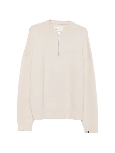 extreme cashmere Like quarter-zip sweater Neutrals 496