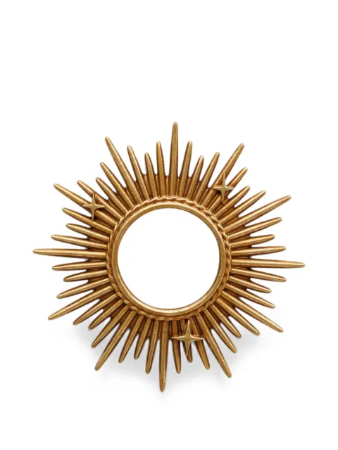 CU I SEEYOU sunburst star-embellished wall mirror Gold CU63983