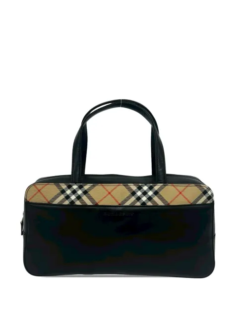 Burberry Pre-Owned 2000-2017 Nova Check handbag Black 5UODOOM51O6HGYIS