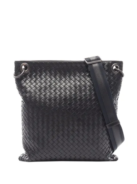 Bottega Veneta Pre-Owned 2012-2026 Intrecciato crossbody bag Black 1C138GA9MUHNL3DE