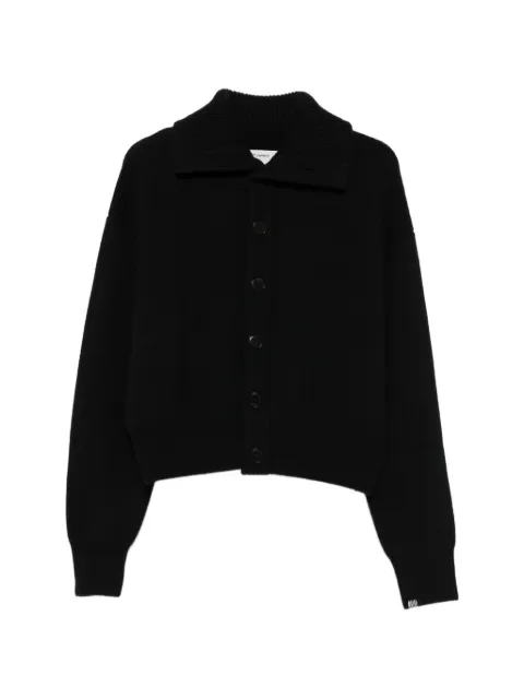 extreme cashmere Clement button-up cardigan Black 377