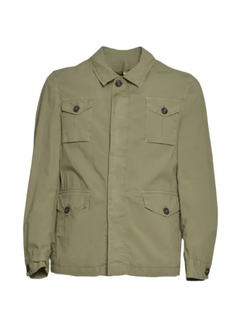 L.B.M. 1911 four-pocket button-up jacket Green 2835453034VERDE