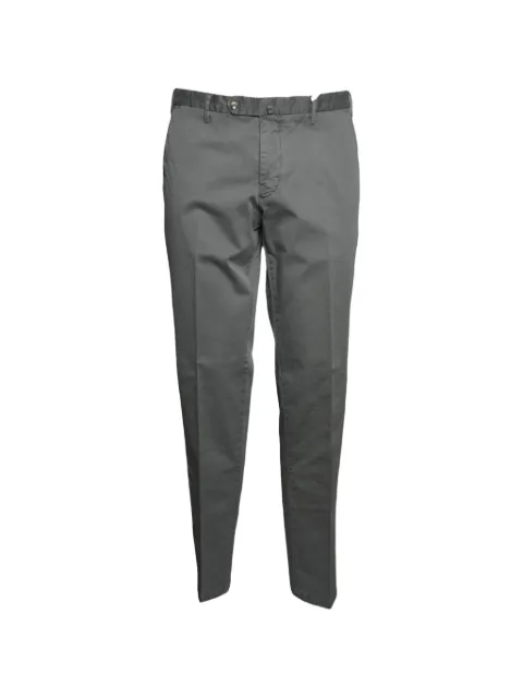 L.B.M. 1911 pressed-crease trousers Grey 8480550422VERDE