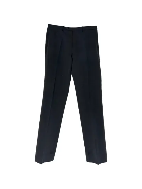 Prada Pre-Owned straight-leg trousers Black RFCPUGBCL774427M
