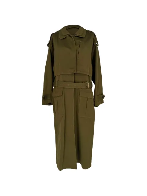 Isabel Marant Vintage Tadao belted trench coat Green RFCPUGBCL780957W