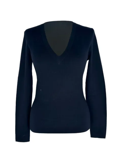 Michael Kors Vintage V-neck sweater Black RFCPUGBCL779946W