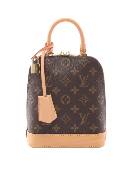 Louis Vuitton Pre-Owned 2021-2026 Monogram Alma backpack Brown JYE9PA1TN5111KFM