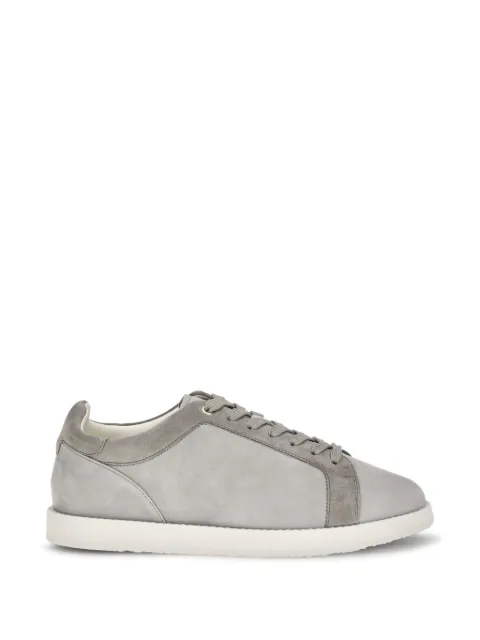 Brunello Cucinelli suede-panelled sneakers Grey MZUKREM356CVA13