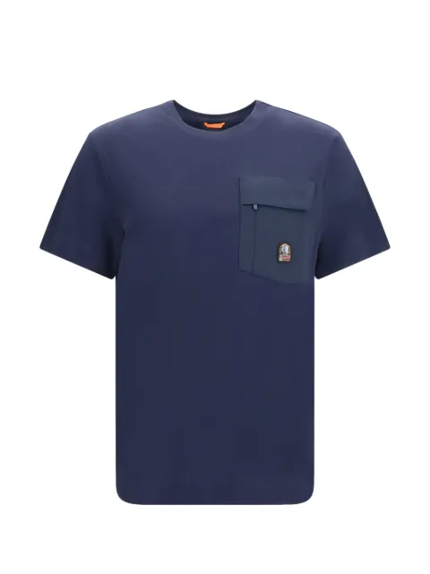 Parajumpers Mojave 2.0 logo-patch T-shirt Blue 26WPMTSRY07
