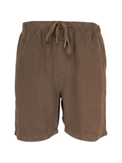 FAHERTY Essential drawstring-waist deck shorts Brown MBU2411