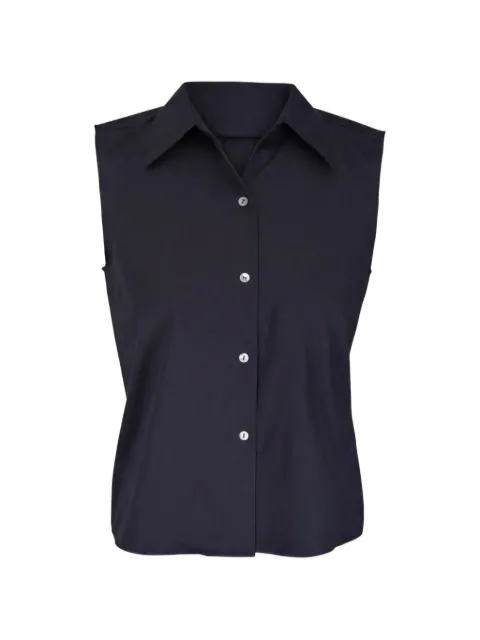 Vince sleeveless button-up shirt Blue V206013251406INK