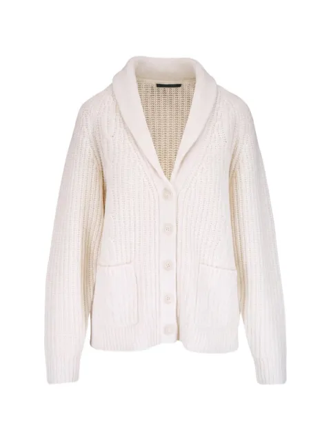 Nili Lotan cable-knit cashmere cardigan Neutrals 81604Y001IVY