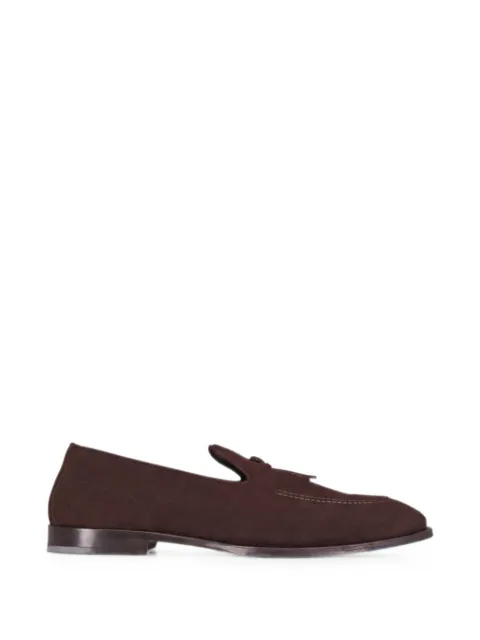 Di Bianco Rotella suede loafers Brown ROTELLACOFFEE