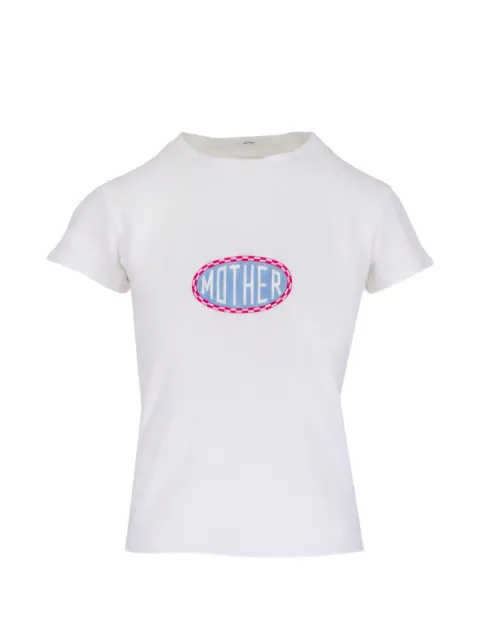MOTHER logo-print short-sleeve T-shirt White 8621483PCM