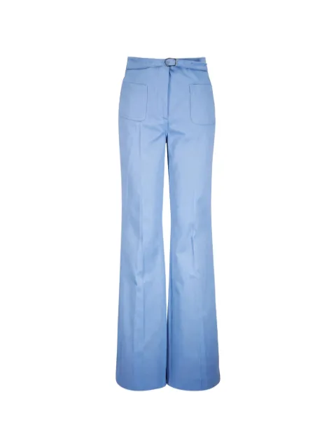 Dorothee Schumacher belted wide-leg trousers Blue 546503