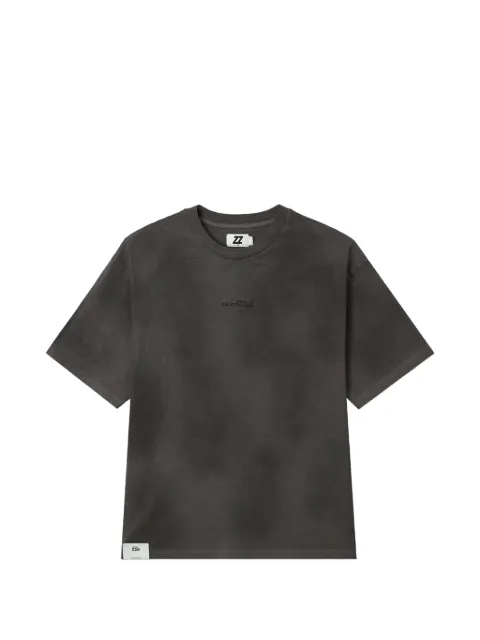 izzue logo-embroidered T-shirt Grey IZXTEM01051X