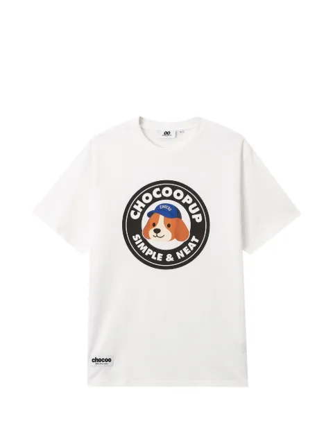 CHOCOOLATE graphic-print T-shirt White B1XTEM02082X