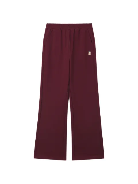 CHOCOOLATE embroidered-logo track pants Red B1XPTW02233X