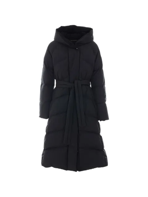 Moorer Wintra hooded padded coat Black WINTRA