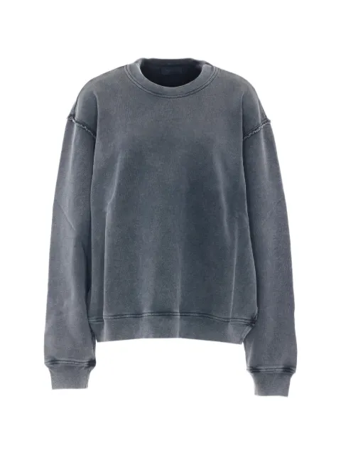 Haikure distressed back-split sweater Grey HEW54158TJ068PX