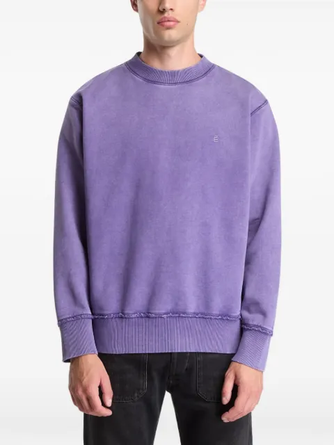 Études Studio logo-embroidered sweatshirt Purple H26MMSWE22145