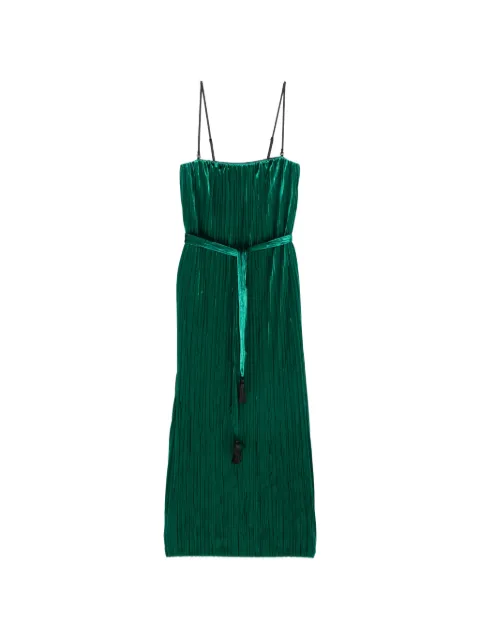 Forte Forte pleated midi dress Green 15051MYDRESS