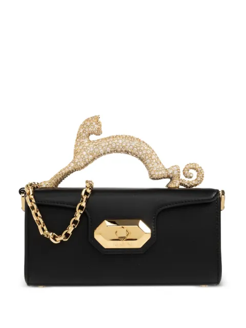 Lanvin Pencil Cat nano bag Black LWBGBRS4TOPSA26