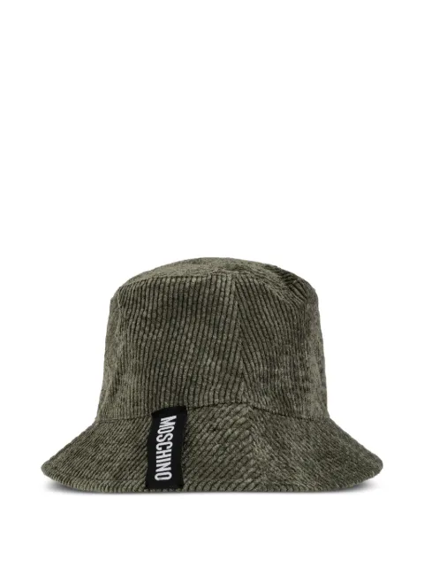 Moschino corduroy reversible hat Green 65475M3482