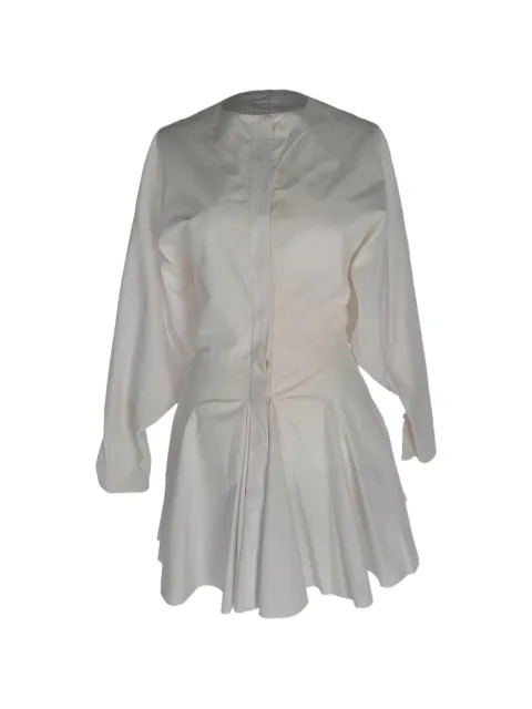 Alaïa Pre-Owned A-line long-sleeve dress White RFCPUGBCL779951W
