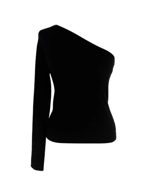 Michael Kors Vintage one-shoulder sweater Black RFCPUGBCL779770W