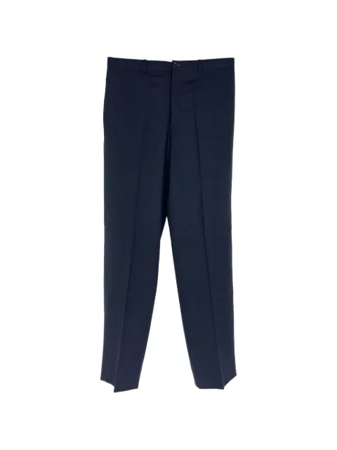 Giorgio Armani straight-leg trousers Blue RFCPUGBCL774428M