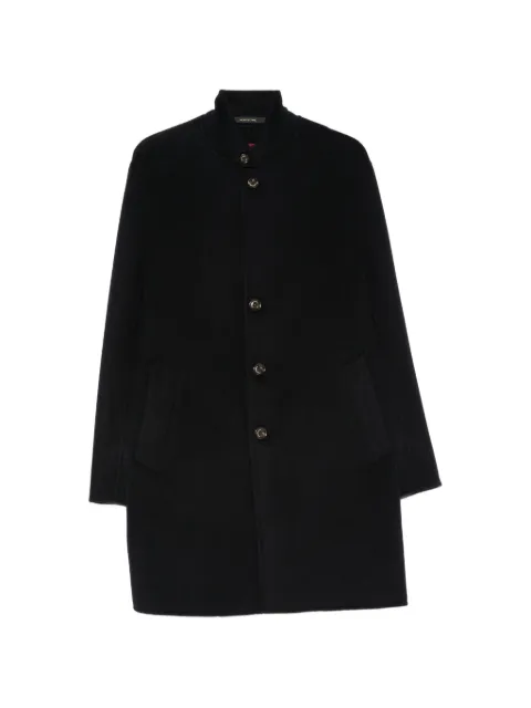 Montecore button-fastening coat Blue F11MUC952D367