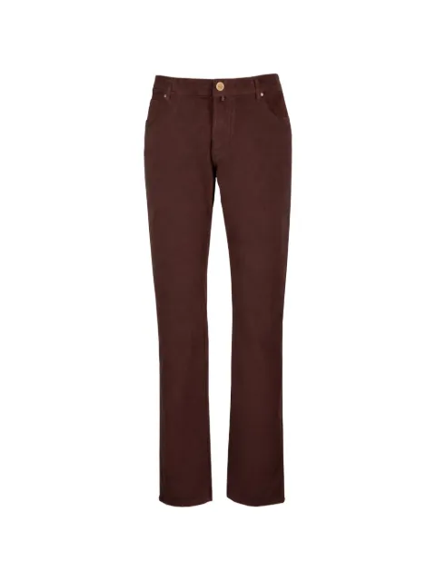 Jacob Cohën straight-leg corduroy trousers Brown S4375F44