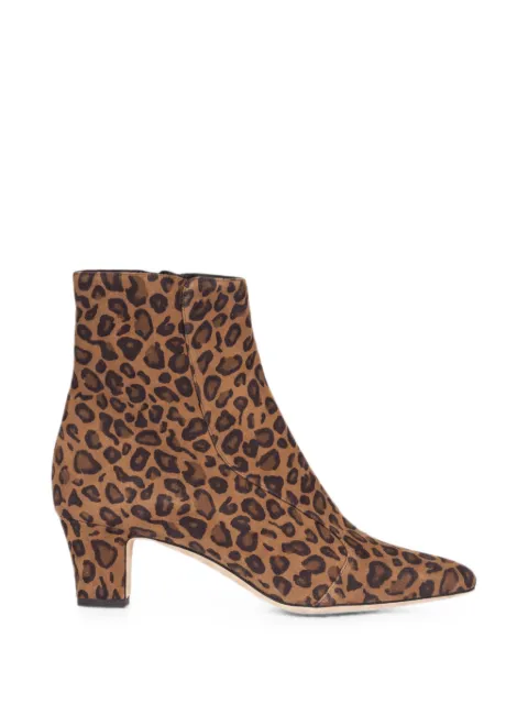 Manolo Blahnik Myconia leopard-print ankle boots Brown 42317890015