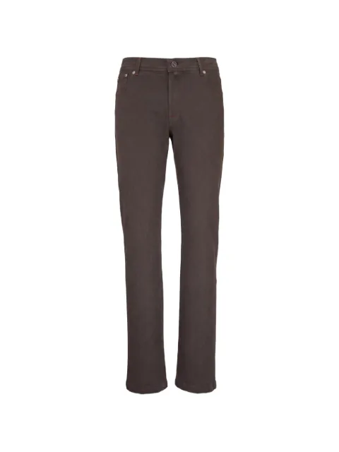 Kiton straight-leg jeans Brown UPMJSMK0109L34