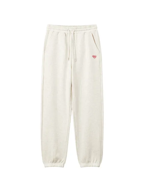 CHOCOOLATE logo-embroidered track pants Neutrals B1XPTW02234X