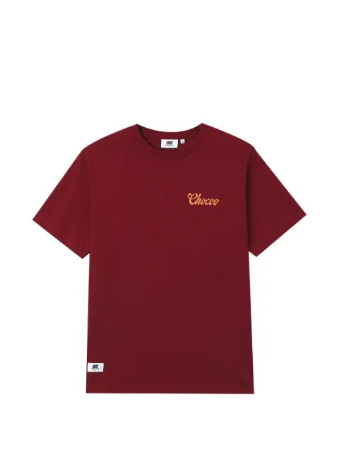 CHOCOOLATE logo-print T-shirt Red B1XTEM02083X
