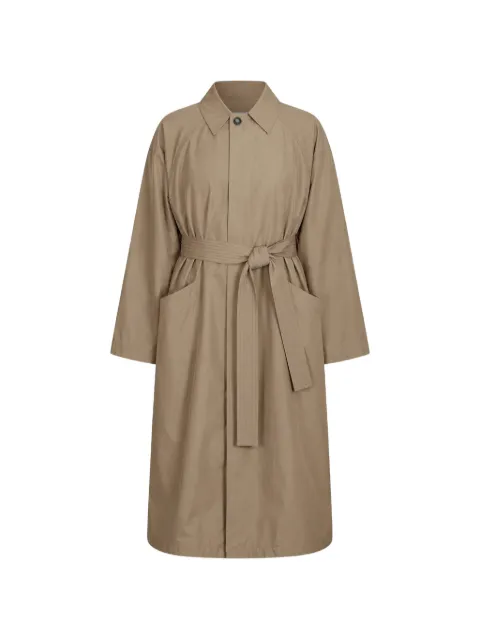 OSSOU Arma belted coat Neutrals OS24063RT2501