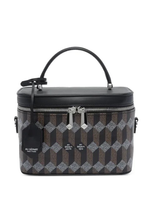 Au Départ Étoile logo-print mini bag Black BWSV001282