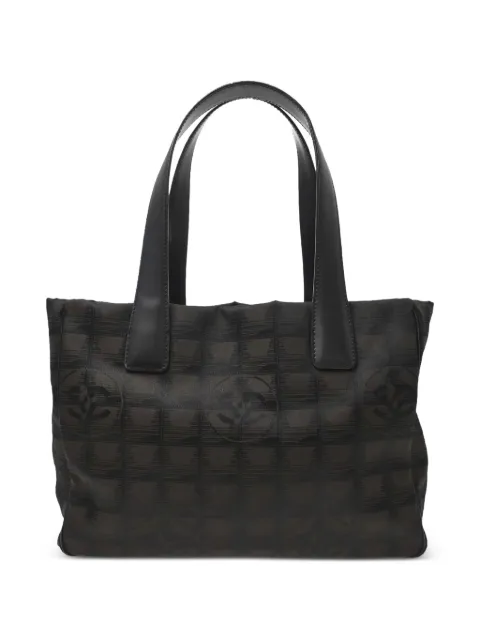 CHANEL Pre-Owned 2005 PM Travel Line tote bag Brown TQ00152