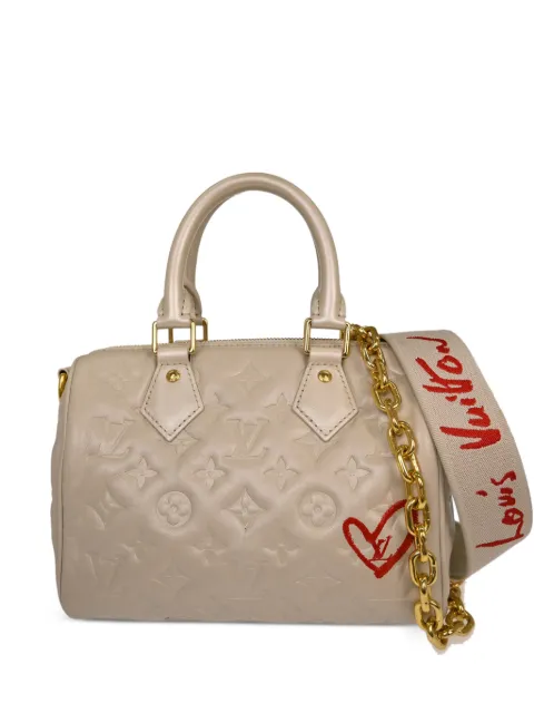 Louis Vuitton Pre-Owned 2010-2020s 22 Fall In Love Speedy Bandouliere two-way handbag Neutrals NQ11032