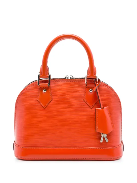 Louis Vuitton Pre-Owned 2014 Epi Alma BB satchel Orange W7MYCE17ZDTYP716