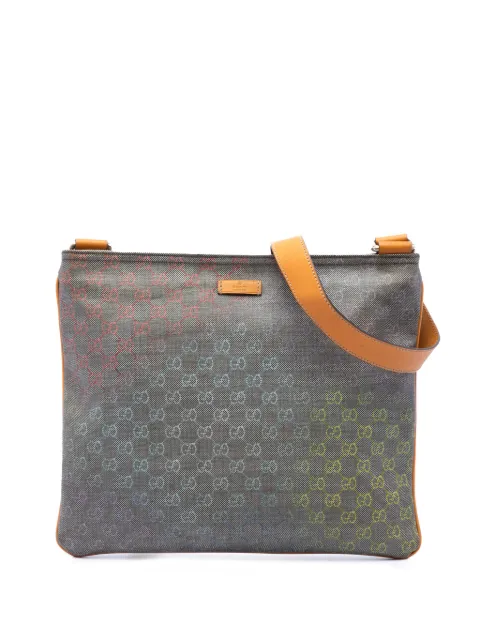 Gucci Pre-Owned 2016-2026 Multicolor GG Supreme crossbody bag Grey QPEC2KH1T6IJJMZ4