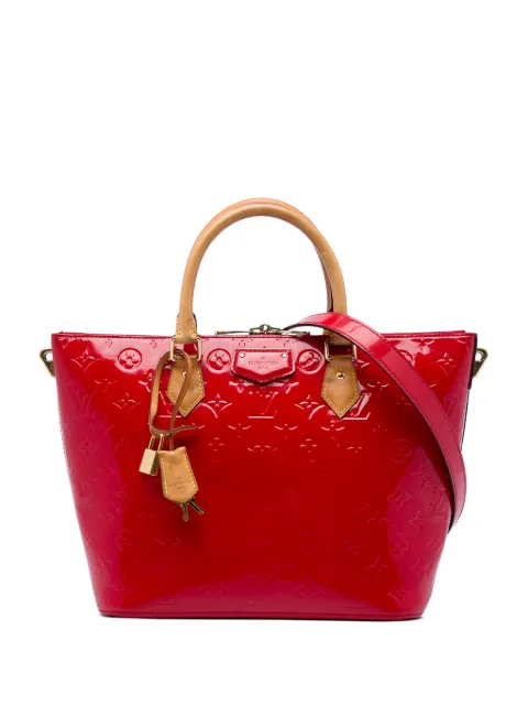 Louis Vuitton Pre-Owned 2014 Monogram Vernis Montebello MM satchel Red HJLEF5W0X085FBFJ