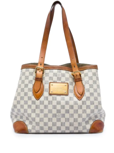 Louis Vuitton Pre-Owned 1990-2020 Damier Azur Hampstead MM tote bag White BX8B13HDELRI0JAI